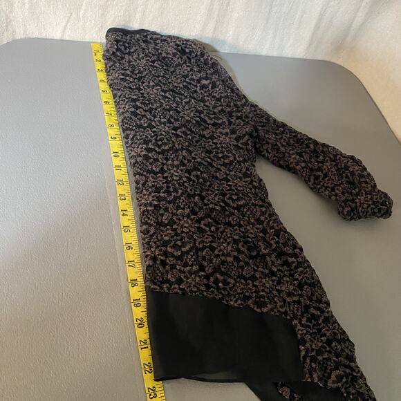 BKE Womens Open Front Cardigan Size L Lace Sheer Y2K Whimsigoth Fairy Grunge - Picture 7 of 8